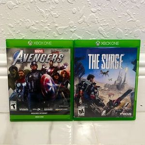 Xbox One Marvel Avengers and The Surge